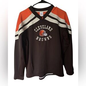 Vintage Cleveland browns long sleeve jersey